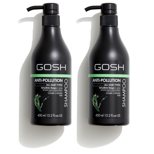GOSH - 2 x Anti Pollution Shampoo 450 ml