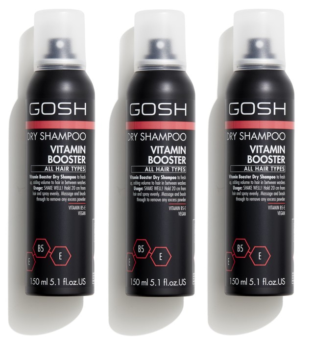 GOSH - 3 x Vitamin Booster Dry Shampoo 150 ml