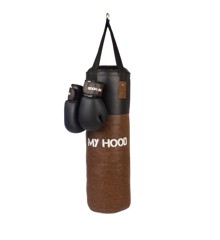My Hood - Boksesæk med Handsker 15 kg - Retro