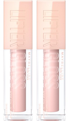 Maybelline - 2 x  Lifter Gloss - 02 Ice