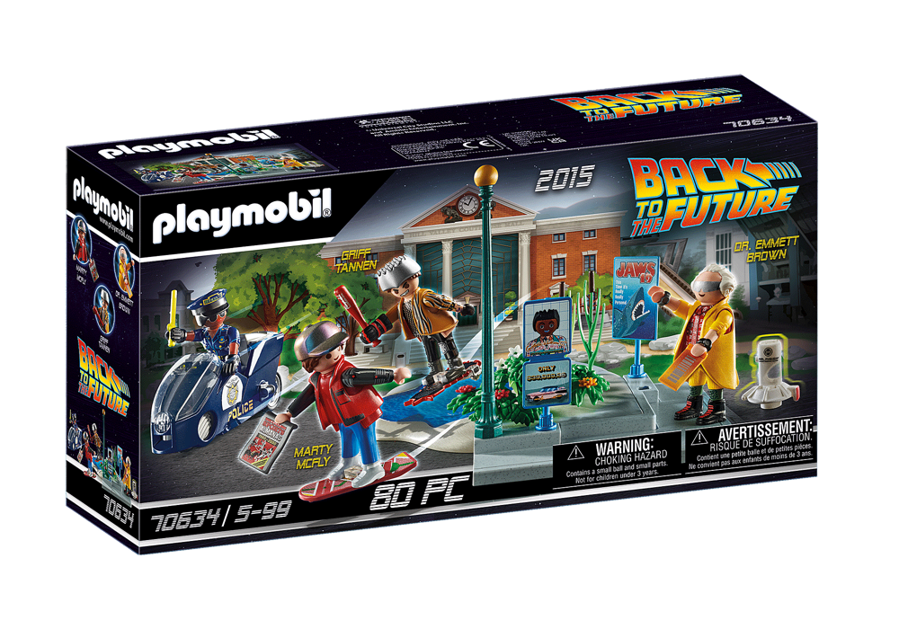 Playmobil - Back to the Future Part II Hoverboard-jagten (70634)