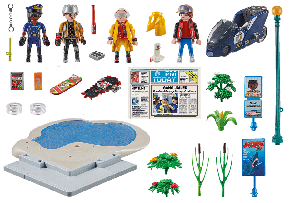 Playmobil - Back to the Future Part II Hoverboard Chase (70634)