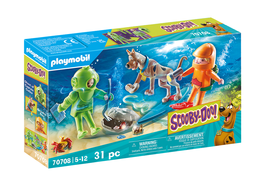 Playmobil - SCOOBY-DOO! Adventure with Ghost of Captain Cutler (70708)