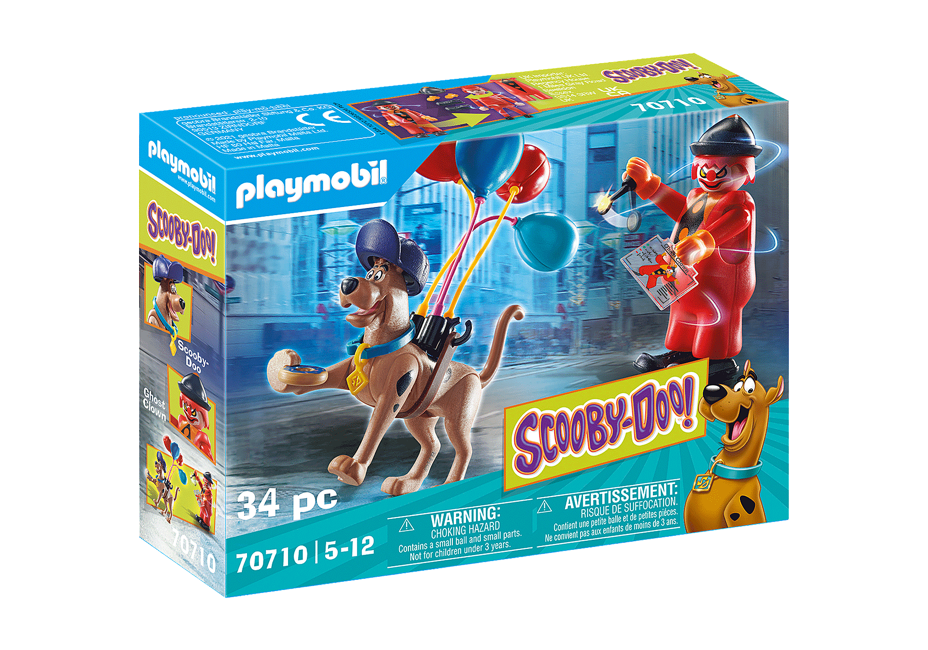 Playmobil - SCOOBY-DOO! Adventure with Ghost Clown (70710)
