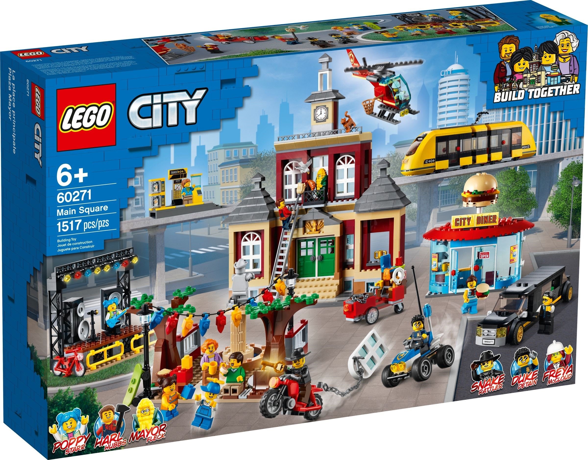 Haringen Gezichtsvermogen Markeer Koop LEGO City - Marktplein (60271)