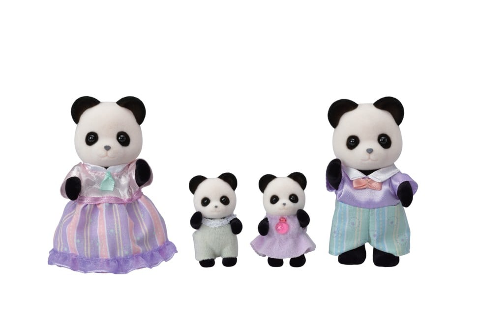 Sylvanian Families - Familien Pandabjørn (5529)