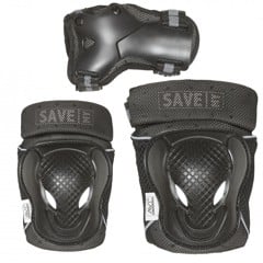 Save My Bones - Safety Set - Black XL (401020-xl)