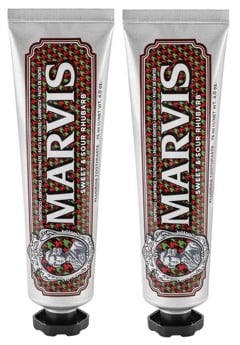 MARVIS - Toothpaste 2x75 ml- Sweet & Sour Rhubarb