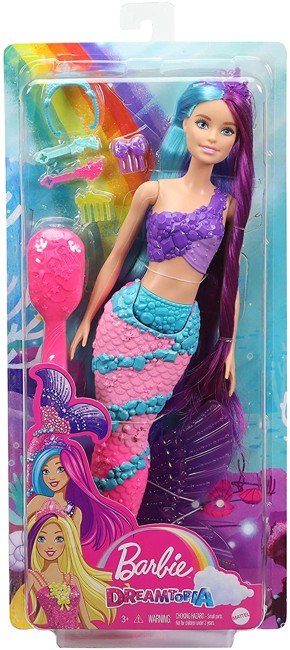 Barbie - Dreamtopia - Long Hair Mermaid Doll (GTF39)
