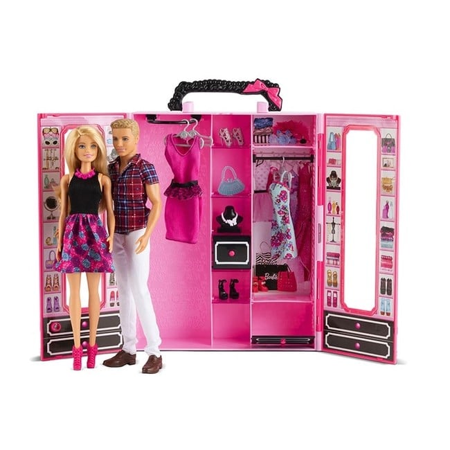 Barbie - Doll, Convertible and Closet (GVK05)