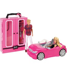 Barbie - Doll, Convertible and Closet (GVK05)