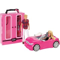 Barbie - Doll, Convertible and Closet (GVK05)