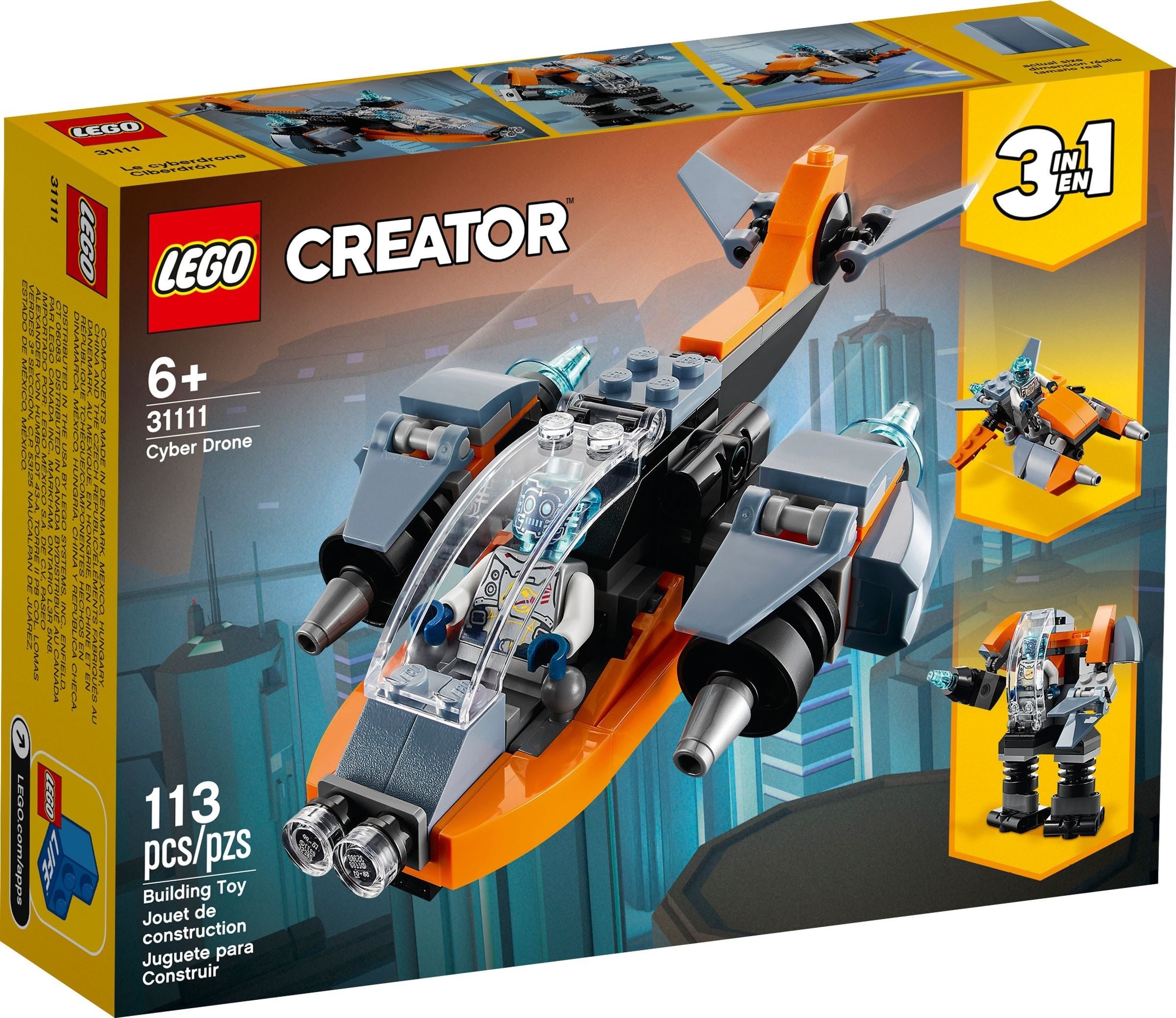 Køb Creator - Cyberdrone (31111)