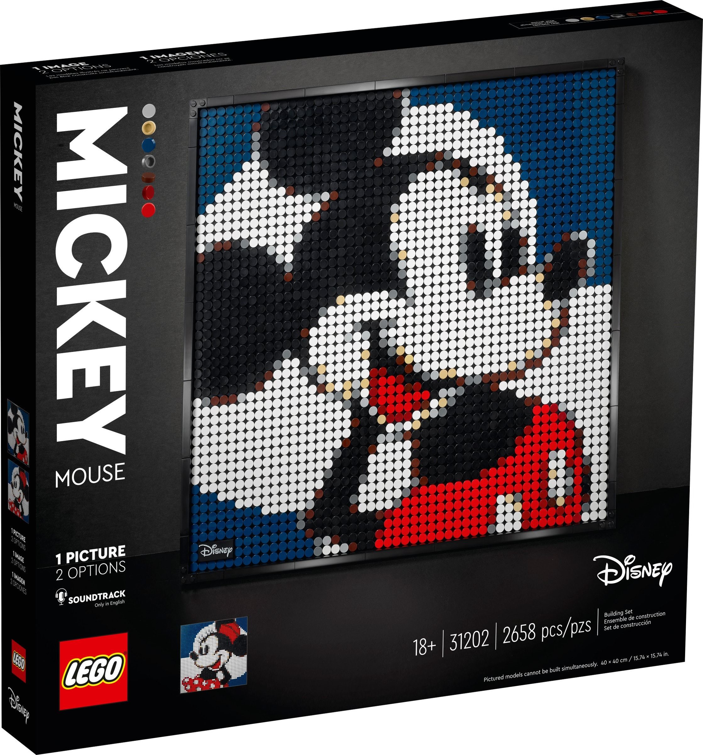 LEGO Art - Disney's Mickey Mouse (31202)