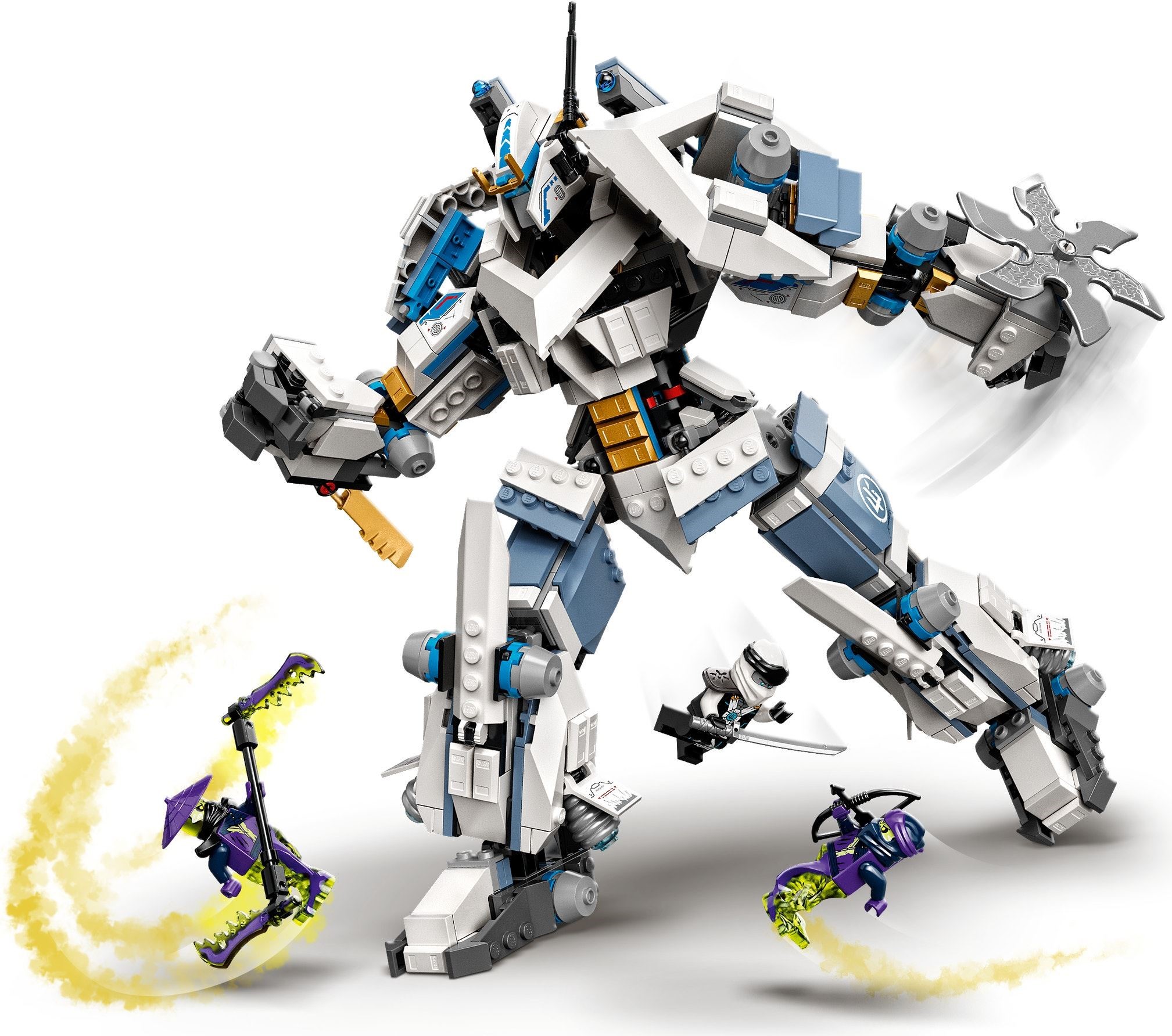 ninjago zane's titan mech