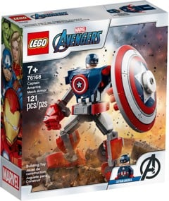 LEGO Super Heroes - Captain America Mech Armour (76168)