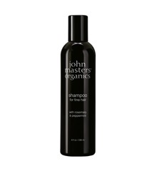 John Masters Organics - Shampoo til Fint Hår m. Rosemary & Peppermint 236 ml