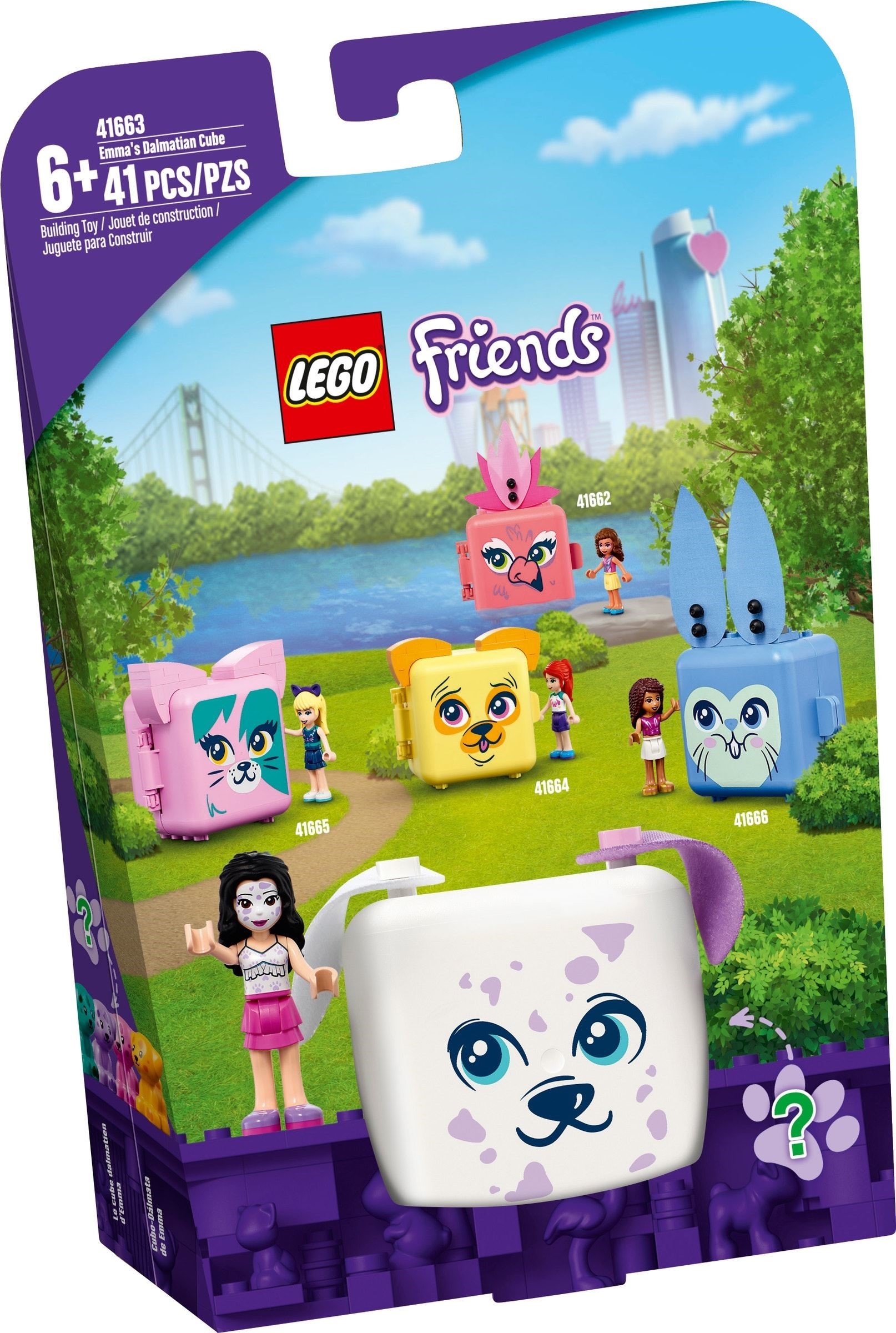 LEGO Friends - Emma's Dalmatian Cube (41663)
