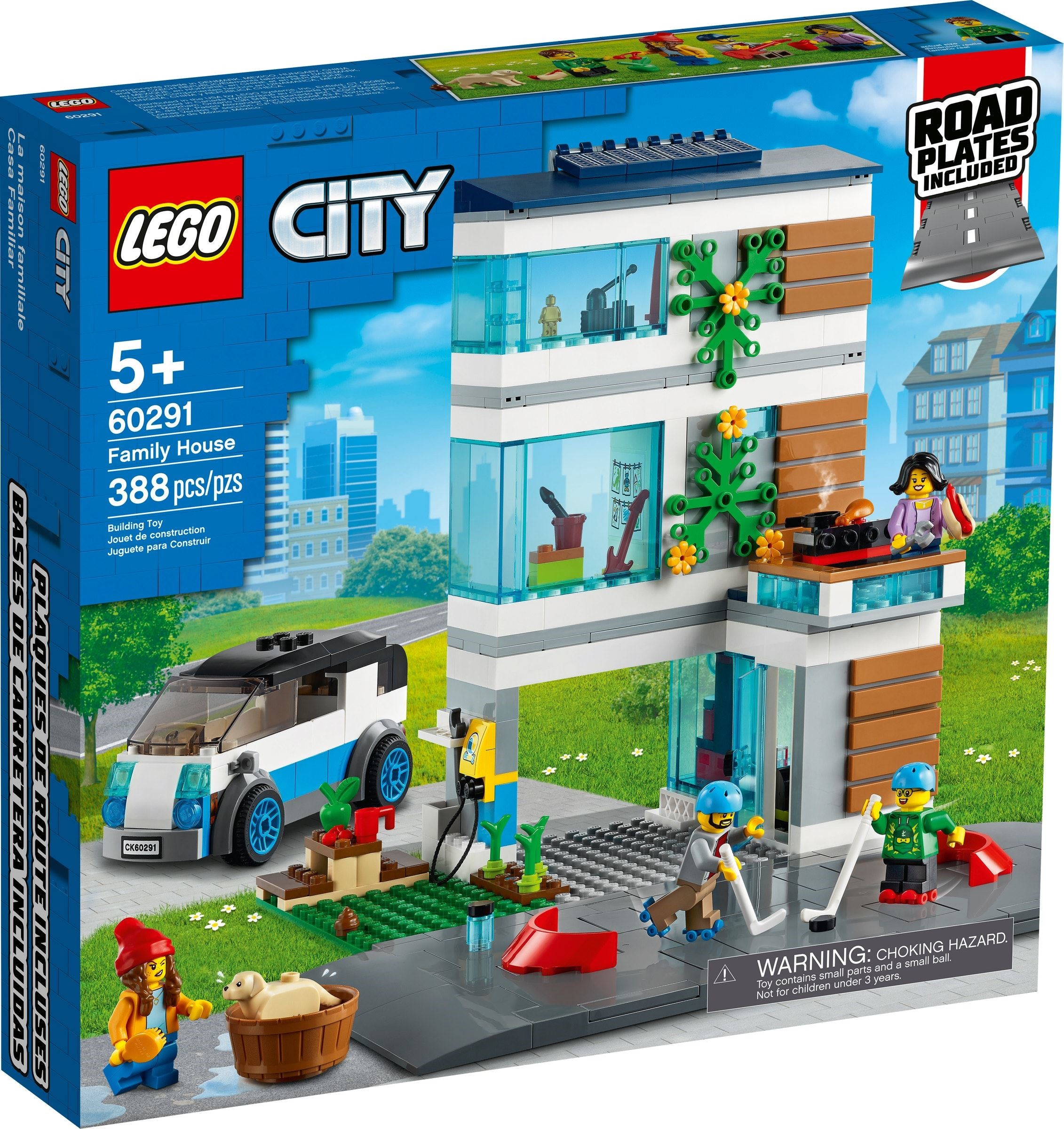 Graden Celsius Sanctie Wijzigingen van Koop LEGO City - Familiehuis (60291)