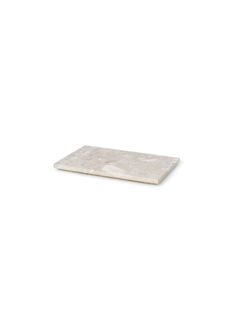 Ferm Living - Tray For Plant Box Marmor - Beige