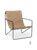 Ferm Living - Desert Lounge Stol - Sort/Solid Cashmere thumbnail-1