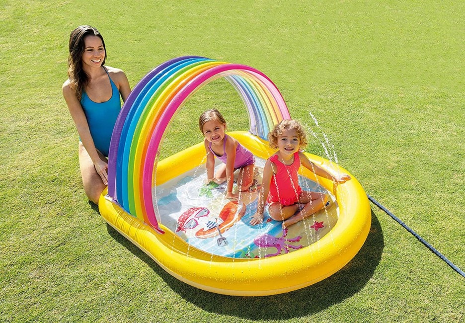 INTEX - Rainbow Arch Spray Pool (84 L) (57156)