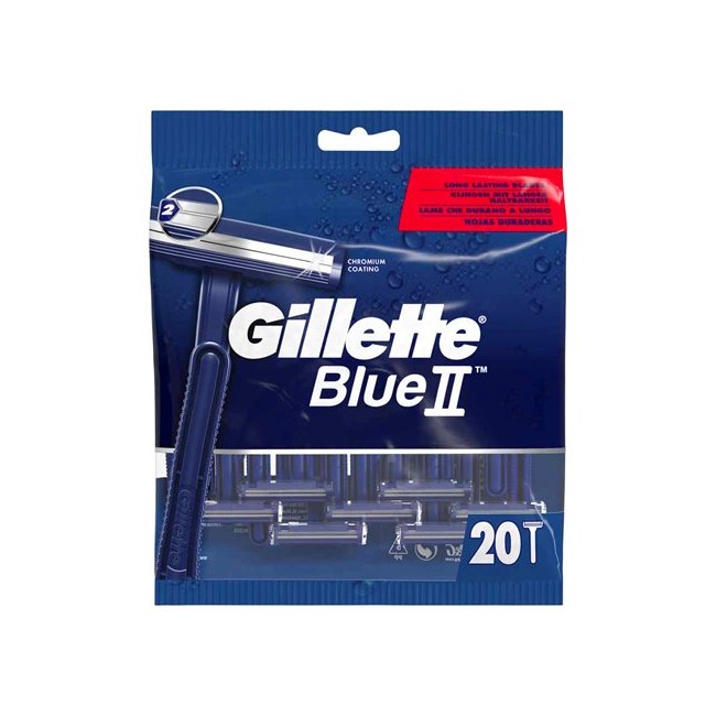 Gillette - Blue II Disposable Razors 20 pcs