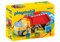 Playmobil - 1.2.3 - Dump Truck (70126)