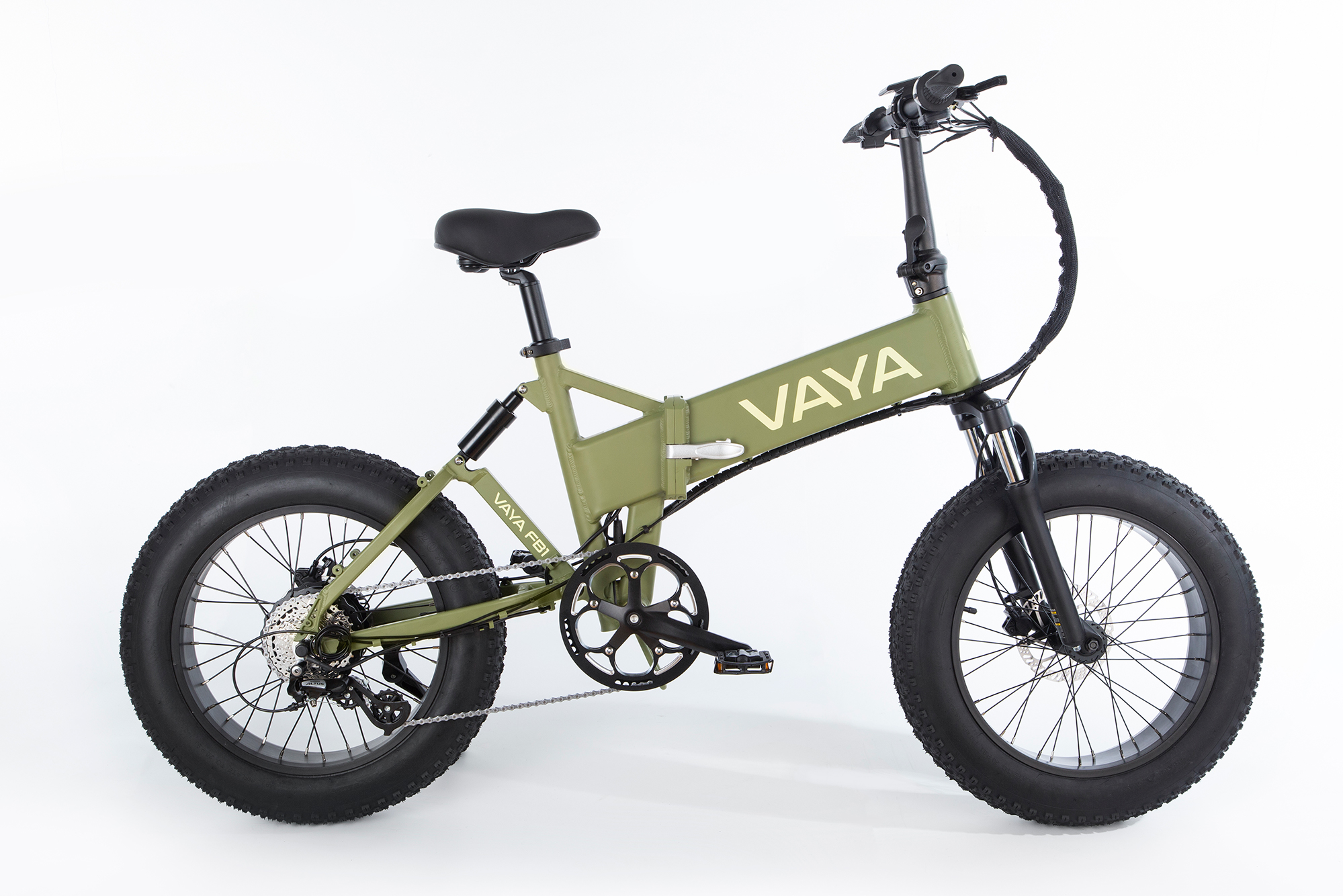 Vaya - Fatbike FB-1 E-Bike - Electric Bike - Army Green (1647AR)