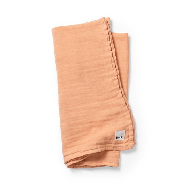 Elodie Details - Bamboo Muslin Blanket - Amber Apricot