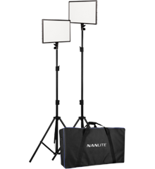 Nanlite -  25 LED 2 LIGHT KIT WITH STAND