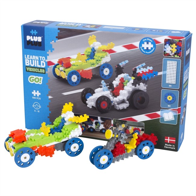 Plus-Plus - ​Learn to build - Vehicles (7011)