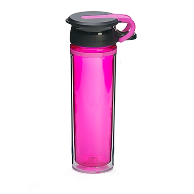 WOW - Sport Bottle Tritan 600 ml - Pink/Black