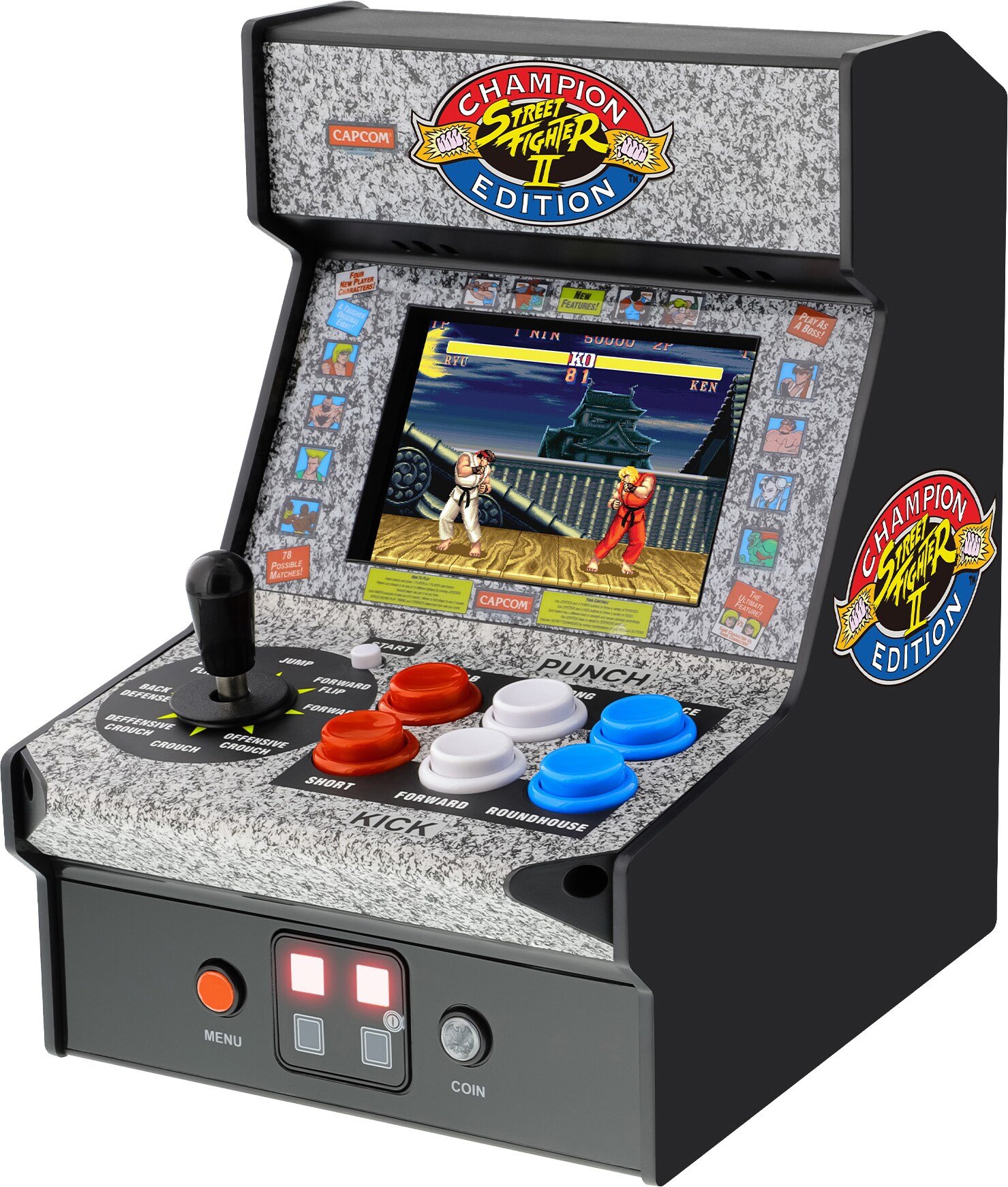 MY ARCADE - Street Fighter 2 Champion Edition Micro Player 7,5" - Videospill og konsoller