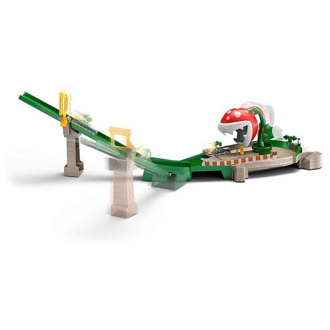 Hot Wheels - Mariokart Piranha Plant Slide Track set (GFY47)