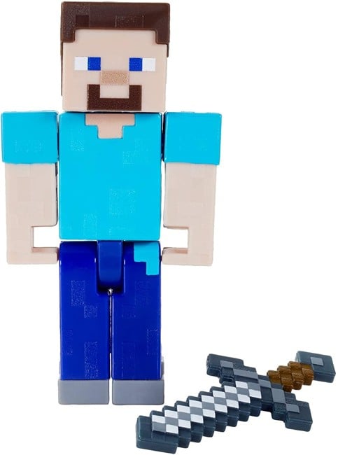 Minecraft - Biome Builds - 8 cm Steve Figur (GTP13)