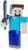 Minecraft - Biome Builds - 8 cm Steve Figur (GTP13) thumbnail-4