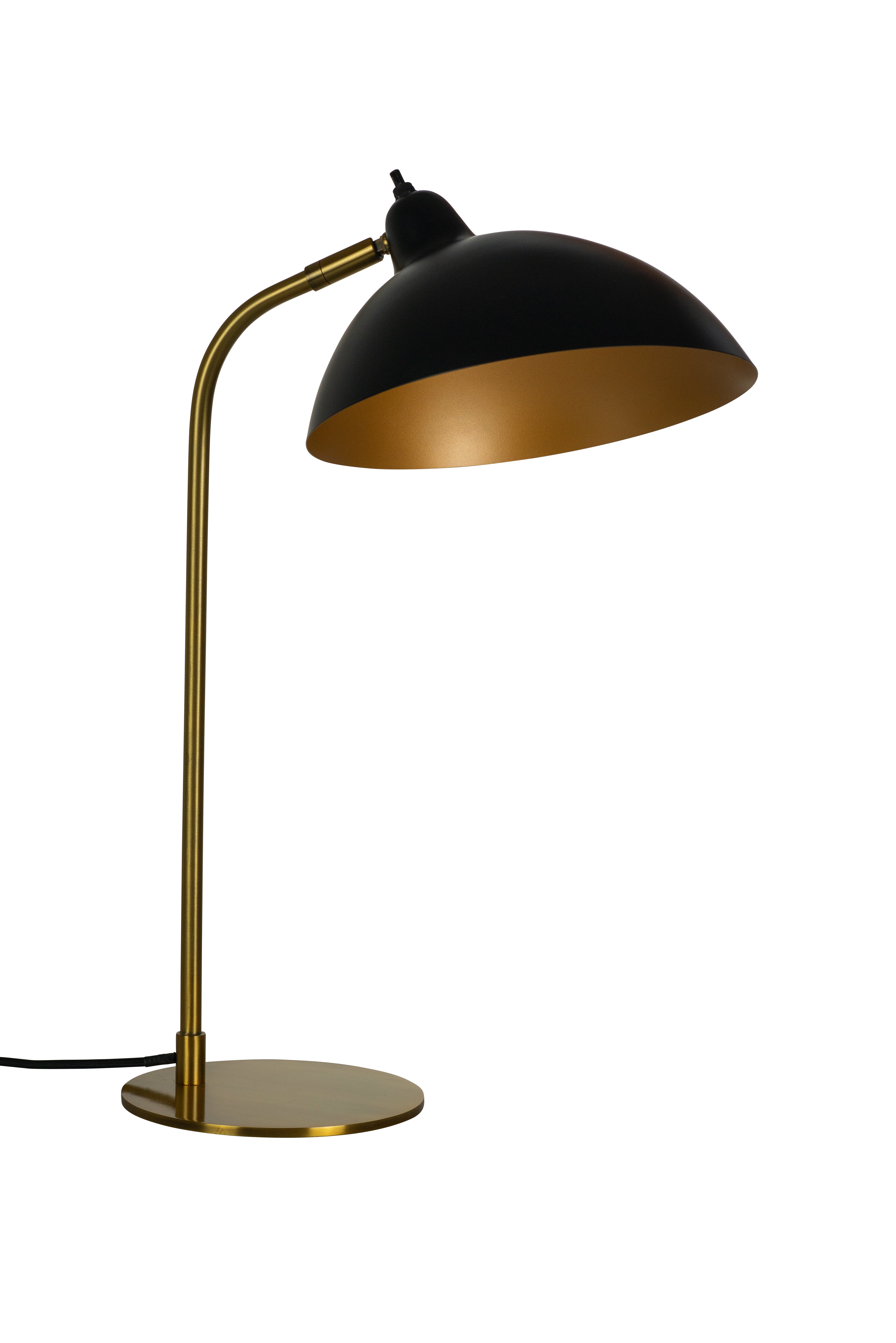 Dyberg-Larsen - Futura Antik Brass Table Lampe - Black/Brass (7220)