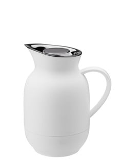 Stelton - Amphora Isolierkanne, Kaffee 1 l. soft white