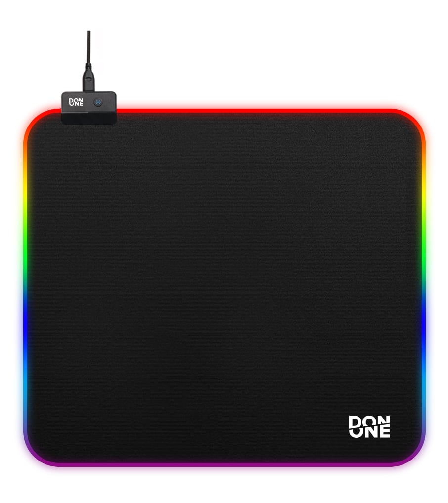DON ONE - MP450 RGB Gaming Mousepad LARGE - Soft Surface (45 x 40 CM) - Datamaskiner