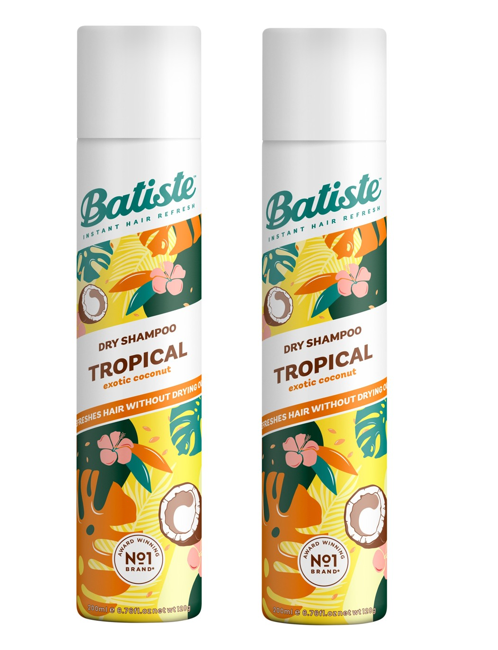 Batiste - 2 x Dry Shampoo Tropical 200ml