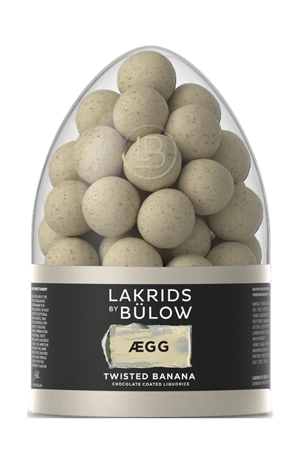 Lakrids By Bülow - EGG Påskeæg 2021 Twisted Banana 485 g