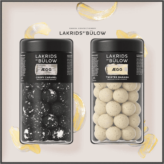 Lakrids By Bülow - ​Black Box Egg Regular & Regular 590 g