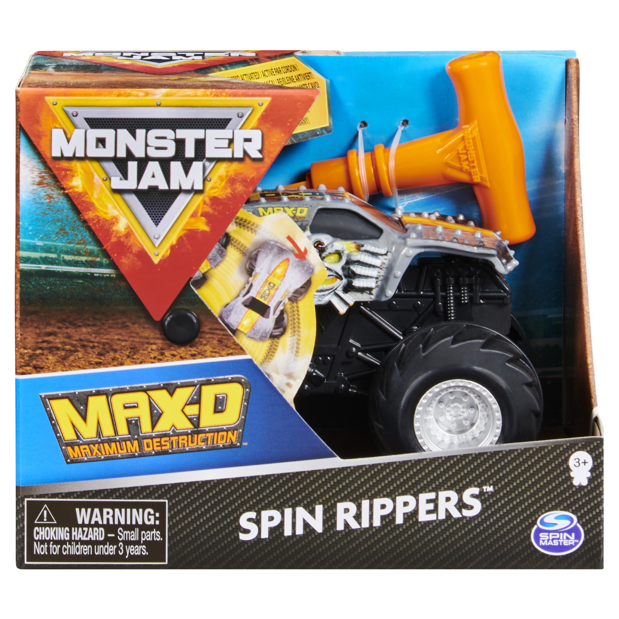 Monster Jam Ripper Køb Monster Jam - Spin Rippers - Max-D