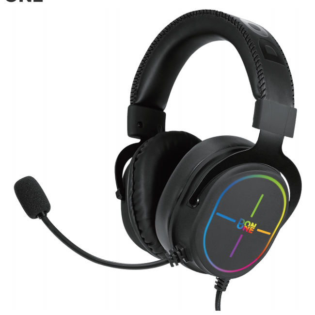 DON ONE - GH401 RGB Gaming Hovedtelefoner - Virtual Surround Sound 7.1