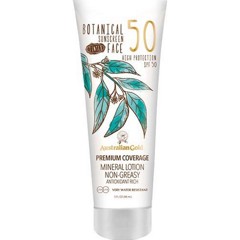 Australian Gold - Botanical Farvet Ansigtscreme SPF 50 88 ml - Medium/Tan