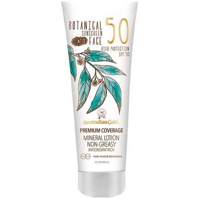 Australian Gold - Botanical Tinted Face Cream SPF 50 88 ml - Medium/Tan