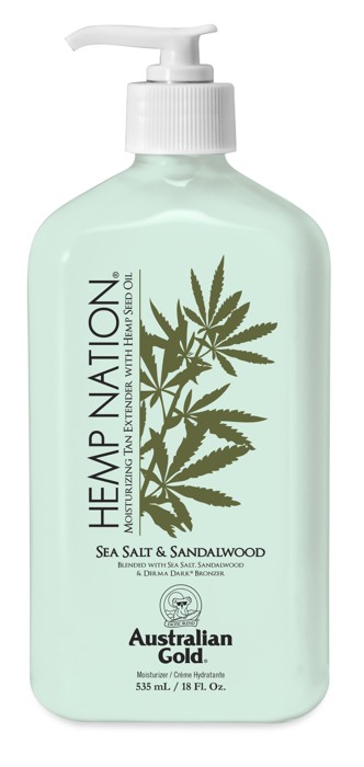 Australian Gold - Hemp Nation Sea Salt & Sandalwood Tan Extender Body Lotion 535 ml