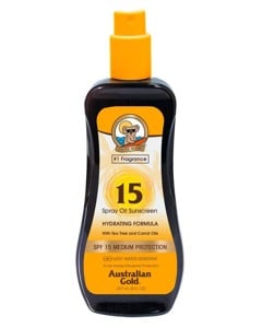 Australian Gold - Carrot Spray Oil SPF 15 237 ml