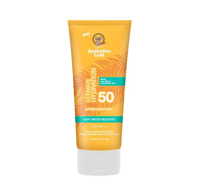Australian Gold - Ultimate Hydration Solcreme Lotion SPF 50 100 ml